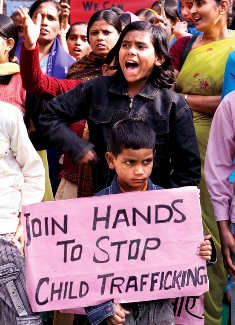 Child trafficking in India